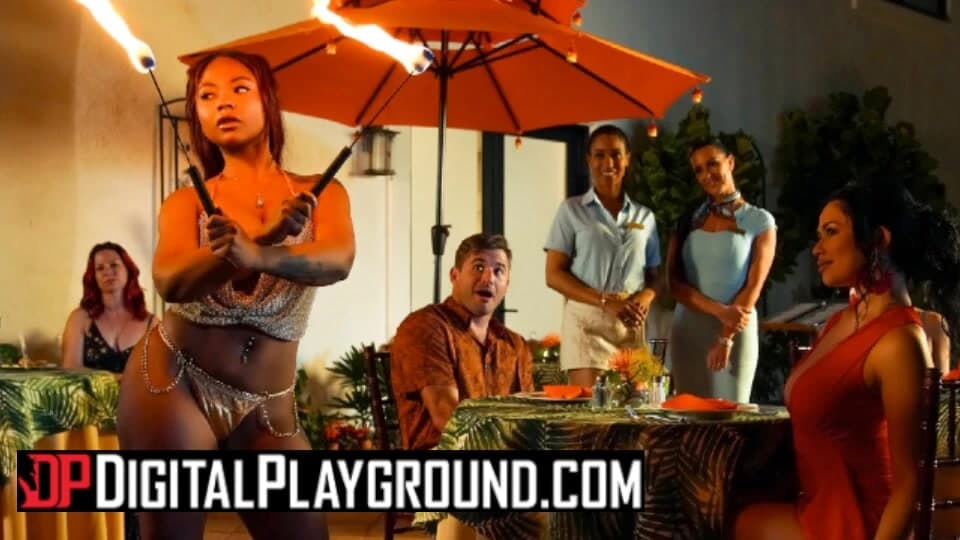 Digitalplayground - Scarlett Alexis erkek arkadaşının zalim şakası sonrası tatil köyündeki tutkusunu Vince Karter ile buluyor