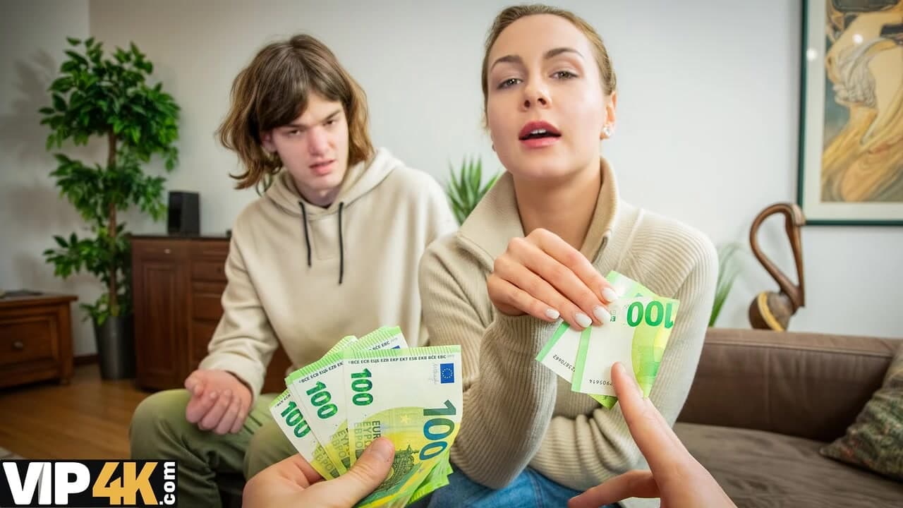 VIP4K. A Shy Blonde from the street acts like a real Slut and a Cheater