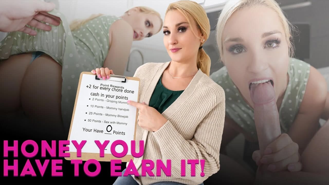 Üvey anne Julia Robbie üvey oğlunu ev işlerini yaptığı için ıslak ve tombul amıyla ödüllendiriyor - pervmom