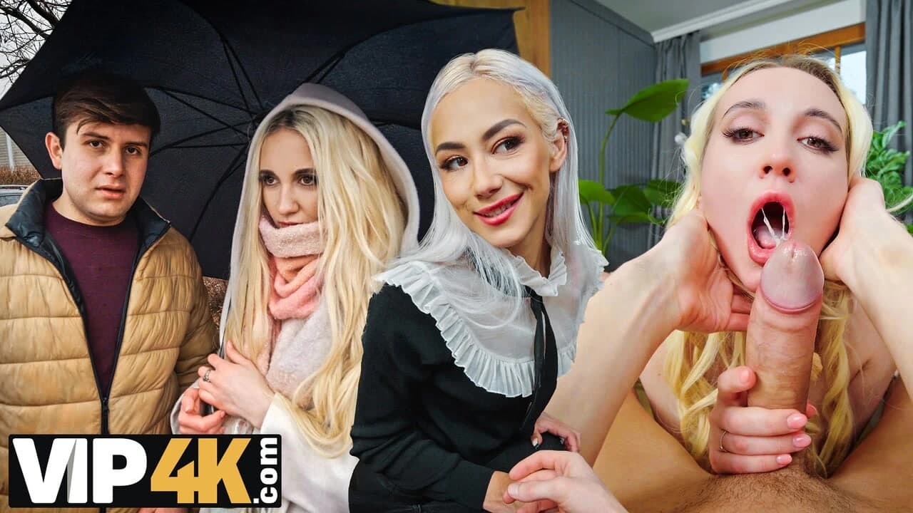 VIP4K. Ateşli sarışınlar Daruma Rai ve Veronica Leal superspies oynadıktan sonra sikişiyor