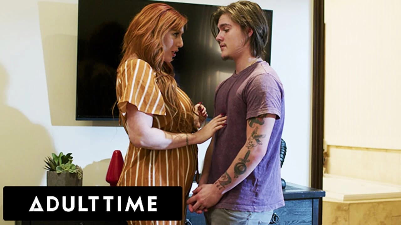 Adult time - büyük doğal lauren phillips ile orta yaşlı seksi kadın itaatsiz üvey oğluna nasıl düzgün sikişilir öğretiyor!